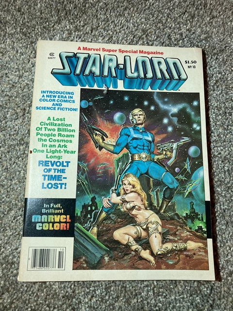 MARVEL SUPER SPECIAL #10 - Star Lord Guardians of Galaxy Comic