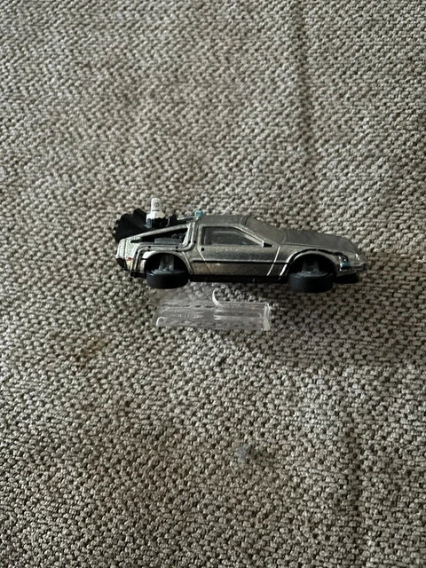 Hot Wheels 1/18 Super Elite – Retour Vers Le Futur DeLorean Time Machine, Avec Lumière Et Son, Neuf