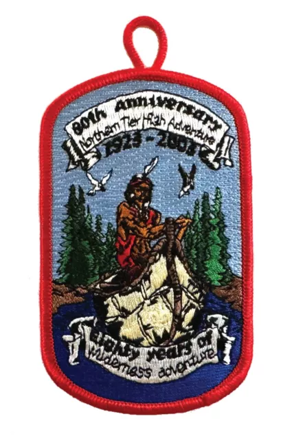 Boy Scouts 80th Anniversary Northern Tier High Adventure Patch