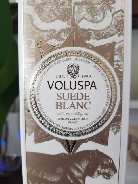 Voluspa Suede Blanc Home Ambience Reed Diffuser 177ml