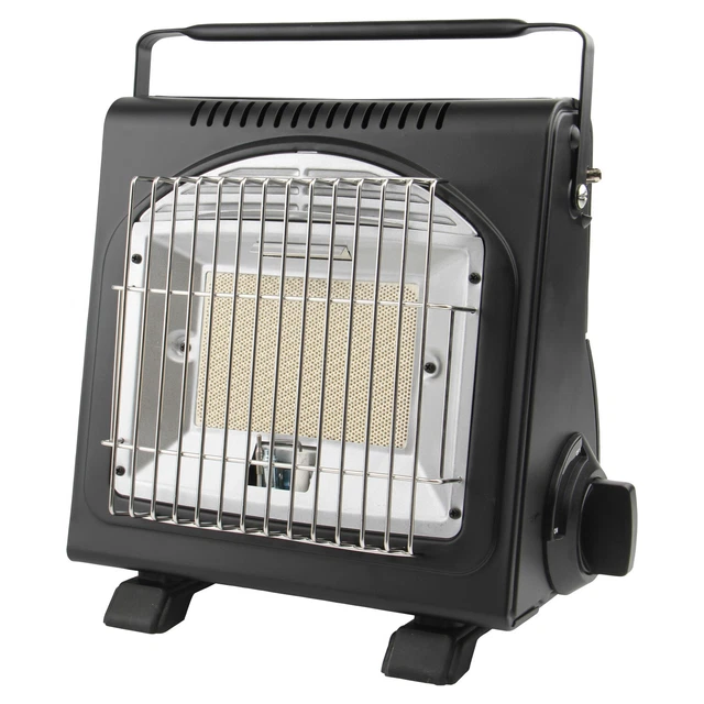 2in1 Tragbare Gasheizung 1,7KW Camping Butan Gas Kocher