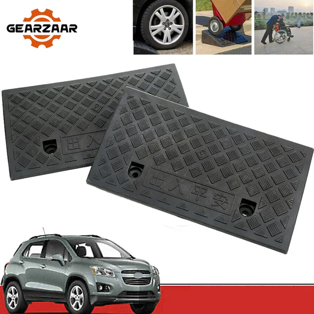 2 x set rampa di accesso rampa cordolo rampa a soglia moto sedia a rotelle