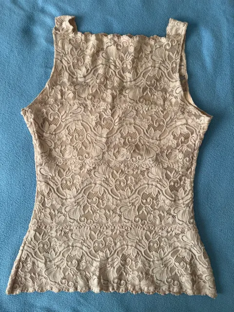 SPANX On Top and In Control Classic Vanilla Sleeveless Tank Top NEW Womens  S