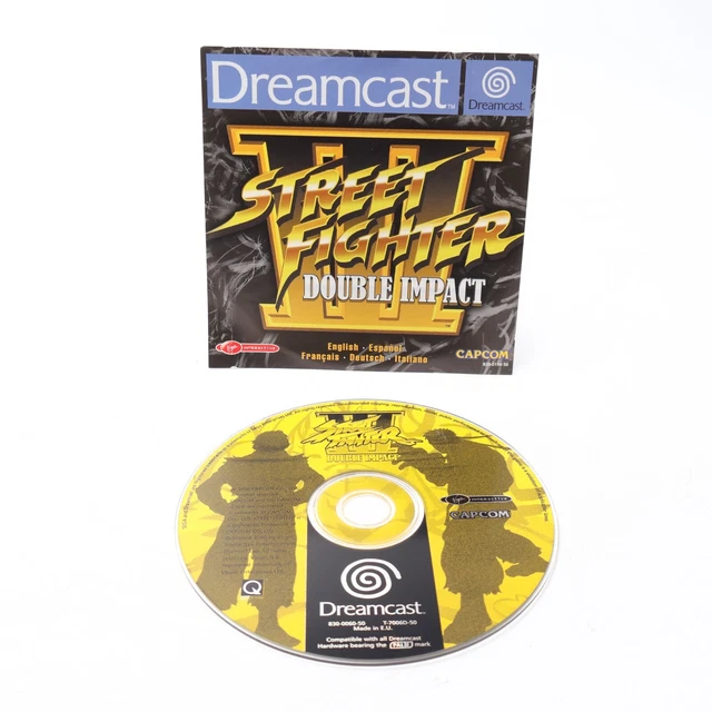 JEU DREAMCAST STREET Fighter 3 Double Impact Sega EUR 98,83 - FR