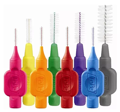 TePe Interdental Brush 25 Pack - ALL SIZES upto 40% Cleaner Teeth, Better Breath