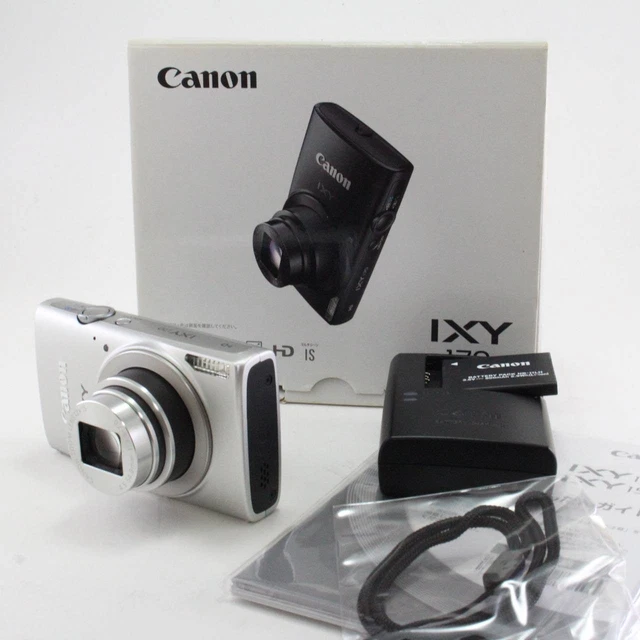 CANON IXY 170 Digital Camera 20MP Silver Used Excellent