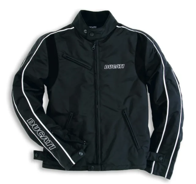 Ducati Dainese Noir Veste/Blouson en Tissu Tex Veste Noir Neuf