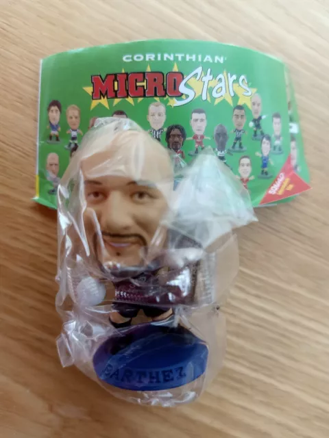 Corinthian Figure Blue Base Barthez Man United Microstars Series 2 Sealed MC305