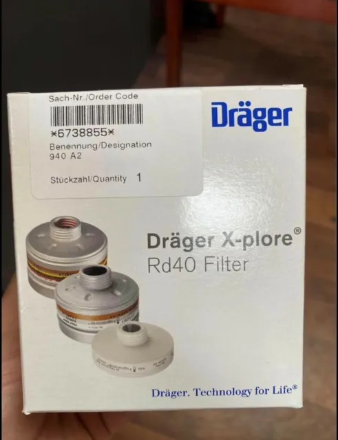 Drager X-plore Rd40 Filters