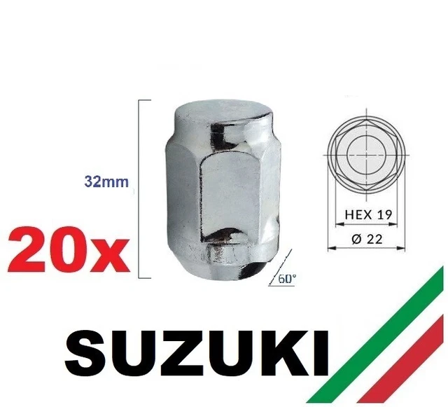 kit 20 M12X1,5 DADI RUOTA CERCHI LEGA FORD FOCUS FIESTA KA MONDEO KUGA kit 20 M12X1,5 DADI RUOTA CERCHI LEGA FORD FOCUS FIESTA KA MONDEO KUGA