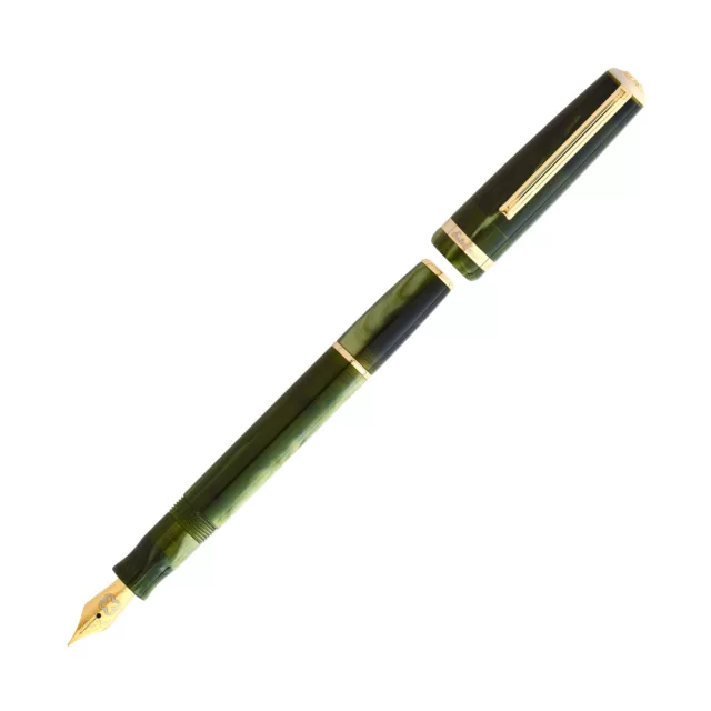 Esterbrook JR Pocket Fountain Pen in Palm Green - Broad Point - NEW in Box