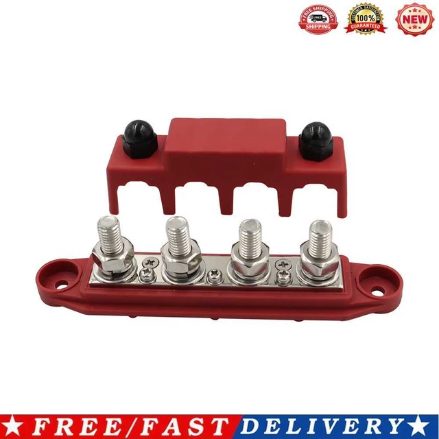 TERMINAL SCREW BUS Bar M8 M10 High Current Wiring Stud for RV Ship Car