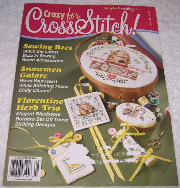 Crazy for Cross Stitch! Magazine January 2003
