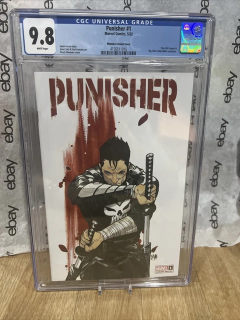 🚨💥💀 PUNISHER #1 CGC 9.8 PEACH MOMOKO Variant New Slab 616