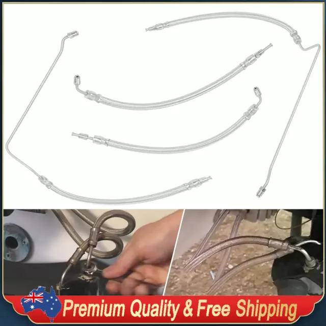 Trim Tilt hydraulic Ram Cylinder hose kit Fits for Mercruiser Alpha One Gen Two