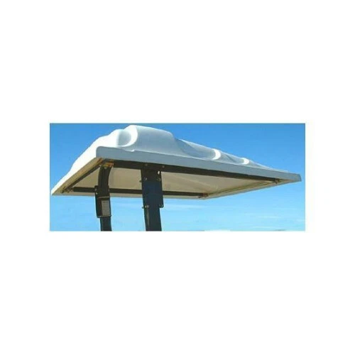 White Tractor Canopy