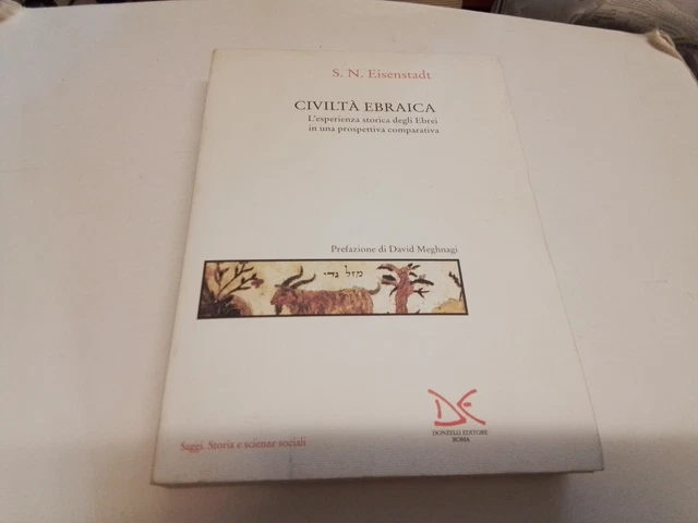 CIVILTà EBRAICA - S. N. Eisenstadt - Donzelli Editore 1996, 20ag23