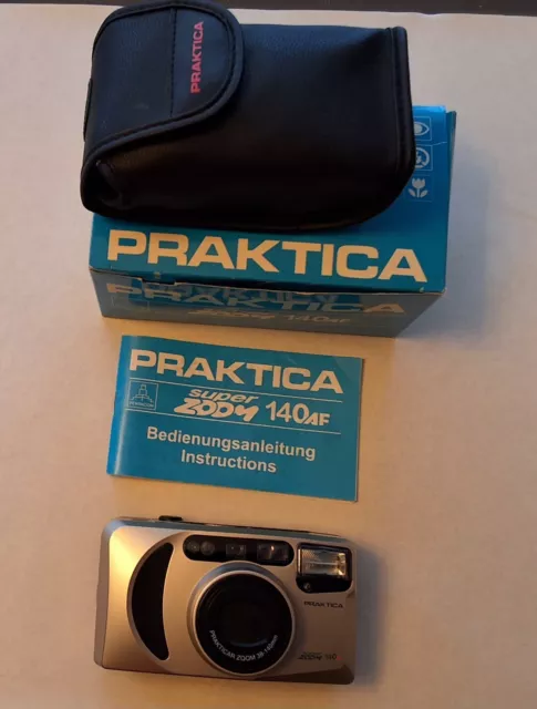 Fotoapparat analog Praktica super zoom 140af