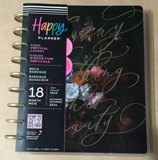 NEW! HAPPY PLANNER 20232024 SOFTLY MODERN Classic VERTICAL Layout 18
