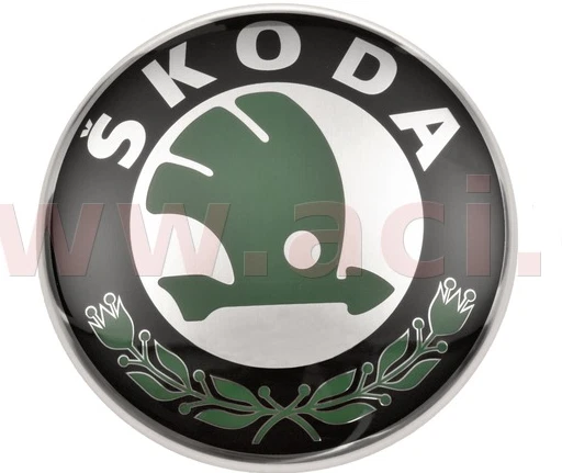 ORIGINAL SKODA EMBLÈME Hayon Logo Arrière pour Skoda Yeti Fabia ...