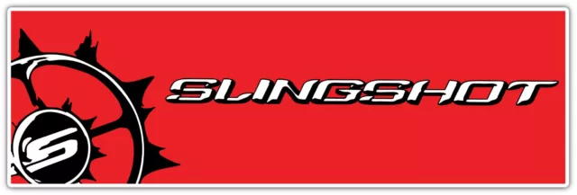 Slingshot Kiteboarding Kiteboard Kite Car Bumper Window Sticker Decal 7"X2.5"