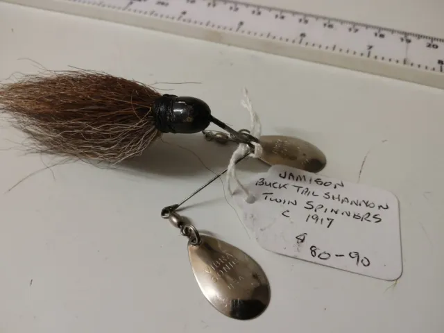 Rare Vintage W.j.jamison-Shannon Twin Spinner - Pike ,Bass ,Trout Fishing   Lure