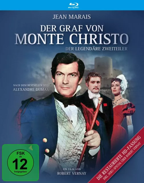 Der Graf von Monte Christo (1954) - Jean Marais - Restaurierte Fassung [Blu-ray]