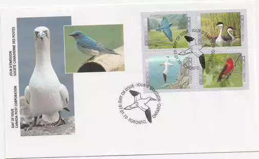 Canada FDC 1997 cover 1609-1612 - Vogels / Birds