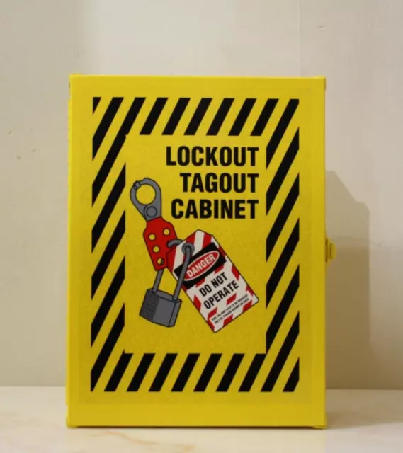 Brady Lockout Tagout Metal Cabinet 11" x 8" x 3"