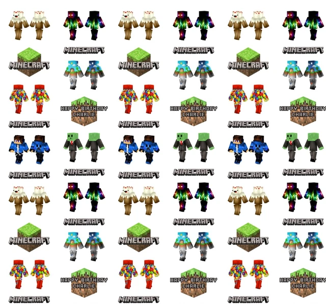 Minecraft Wrapping Paper Roll FOR SALE! PicClick UK
