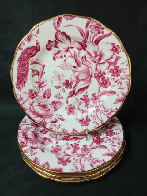 Royal Albert PARADISE RED Salad Plate 8 1/4 Inches