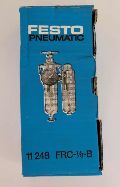 FESTO FRC-1/8-B 11248 unità di manutenzione - NUOVO / IMBALLO ORIGINALE - worldwide shipping