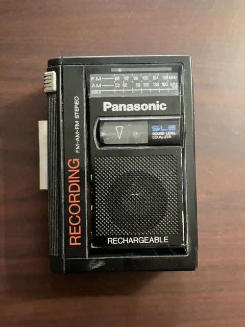 Panasonic RQ-A70 Mini Cassette Recorder TESTED/WORKS GREAT