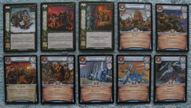 Warcry CCG Siege of Darkness Uncommon Cards Part 2/2 (Warhammer)