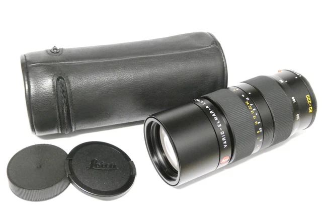 Objectif Leica Vario-Elmar-R 4,0/80-200 E60 – Série R – Occasion En Bon état