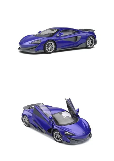 PROMO MCLAREN 600LT LANTANA PURPLE 2018 SOLIDO 1/18 Neuf Boite