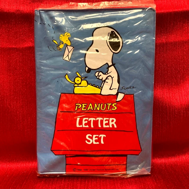 NEW VINTAGE PEANUTS / Snoopy Peanuts Letter Set £23.29 - PicClick UK