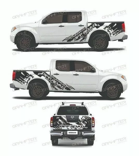 Decal Graphic Side Stripe Kit for Nissan Frontier (Model 3)