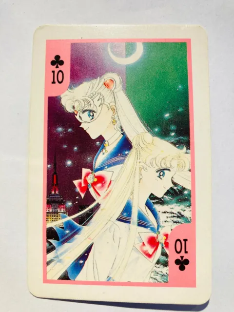 Serena 10 Sailor Moon Playing Card by Nakayoshi magazine From Japan 1992 F/S