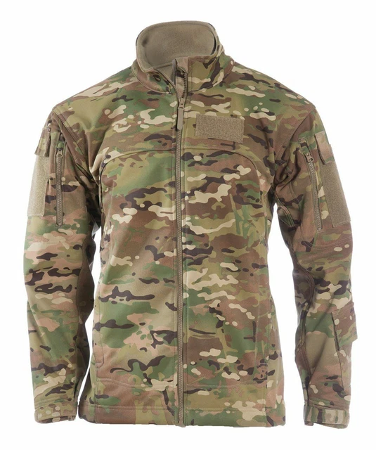 NEW MASSIF Elements FR Softshell Jacket Air Force USAF Multicam Battleshield X