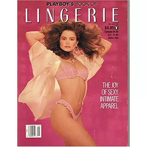 Playboy's "Book of Lingerie" 1990 May / June  Nia Breeon