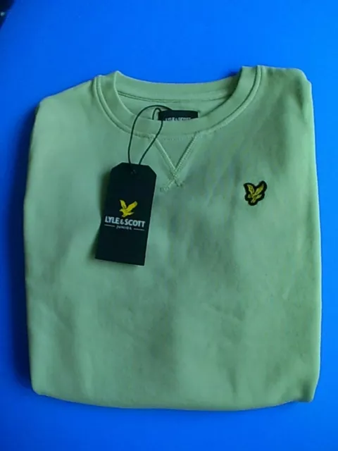 Felpa Per Ragazzi Età 10-11 Lyle E Scott Nuova Con Etichette, Prezzo Di Vendita £45 £21,99 P+P Inc