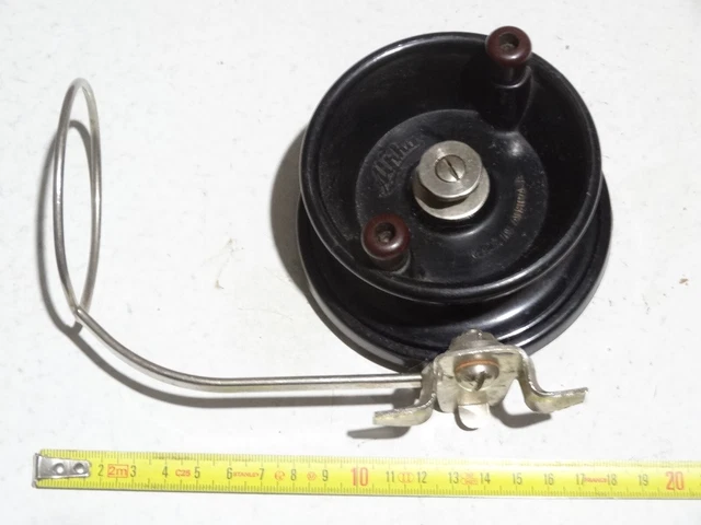 Moulinet De Pêche Ancien Alpha En Bakélite - Vintage Australie - ASIS