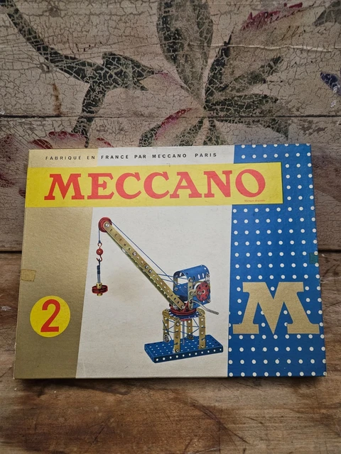 JOUET ANCIEN MECCANO HORNBY CANOT DE COURSE MECANIQUE ALCYON