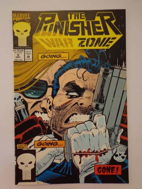 The Punisher War Zone Going Going Gone Vol. 1 #9 Marvel Comics November 1992 NM