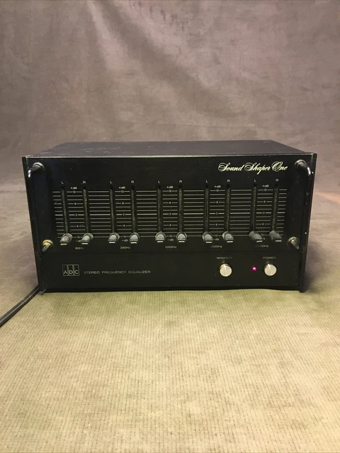 Égaliseur Graphique ADC Sound 6Shaper 200 – 20 Bandes Stéréo – Occasion Révisé – Garantie 1 An