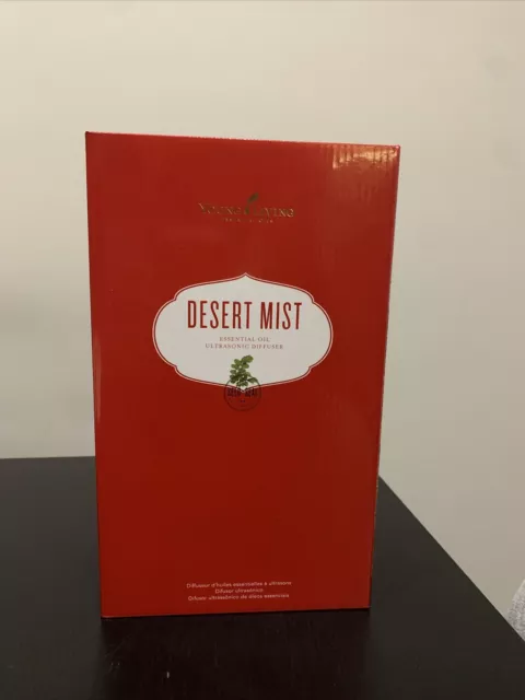 Difusor ultrasónico Young Living Essential Oils Desert Niebla Totalmente Nuevo Nunca Usado
