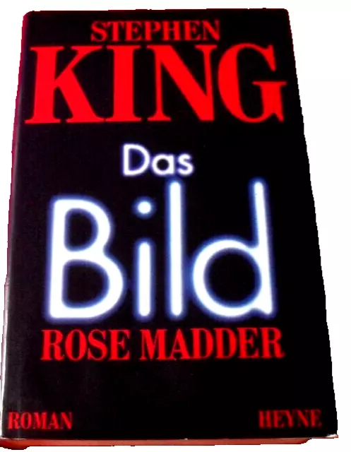 Stephen King - DAS BILD  Rose Madder - Thriller - Erstausgabe 1995 - Hardcover