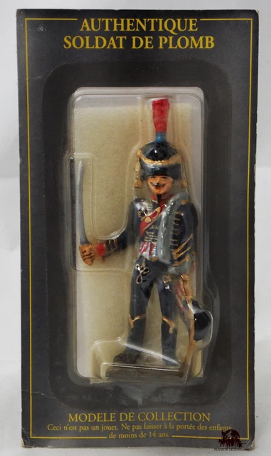 Figurine Starlux Napoléon Officier Hussard Du 3ème Régiment - 1:32 Plomb Peint, Occasion
