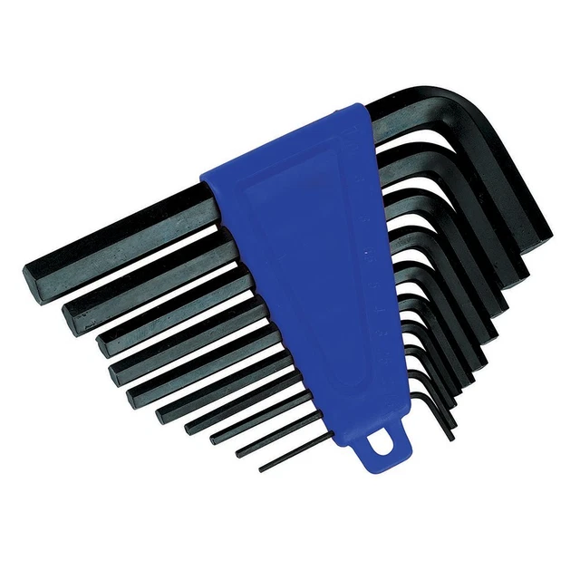 Silverline Hex Clé Ensemble 10pce 0.2cm - 1cm HK19